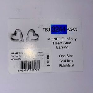 Ted Baker gold earrings